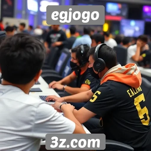 Como egjogo promove eventos de jogos competitivos